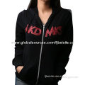 Women's fleece jackets, made of 65% polyester, 35% cotton fleece 280g